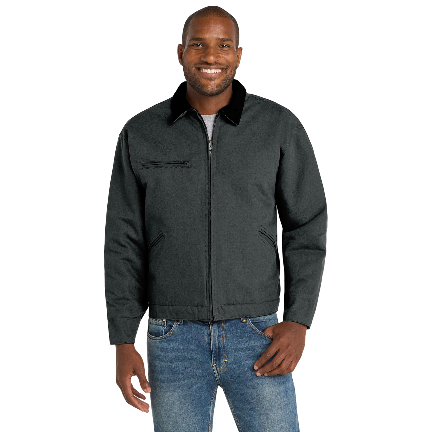 CornerStone® Unisex Duck Cloth Work Jacket (Embroidery)