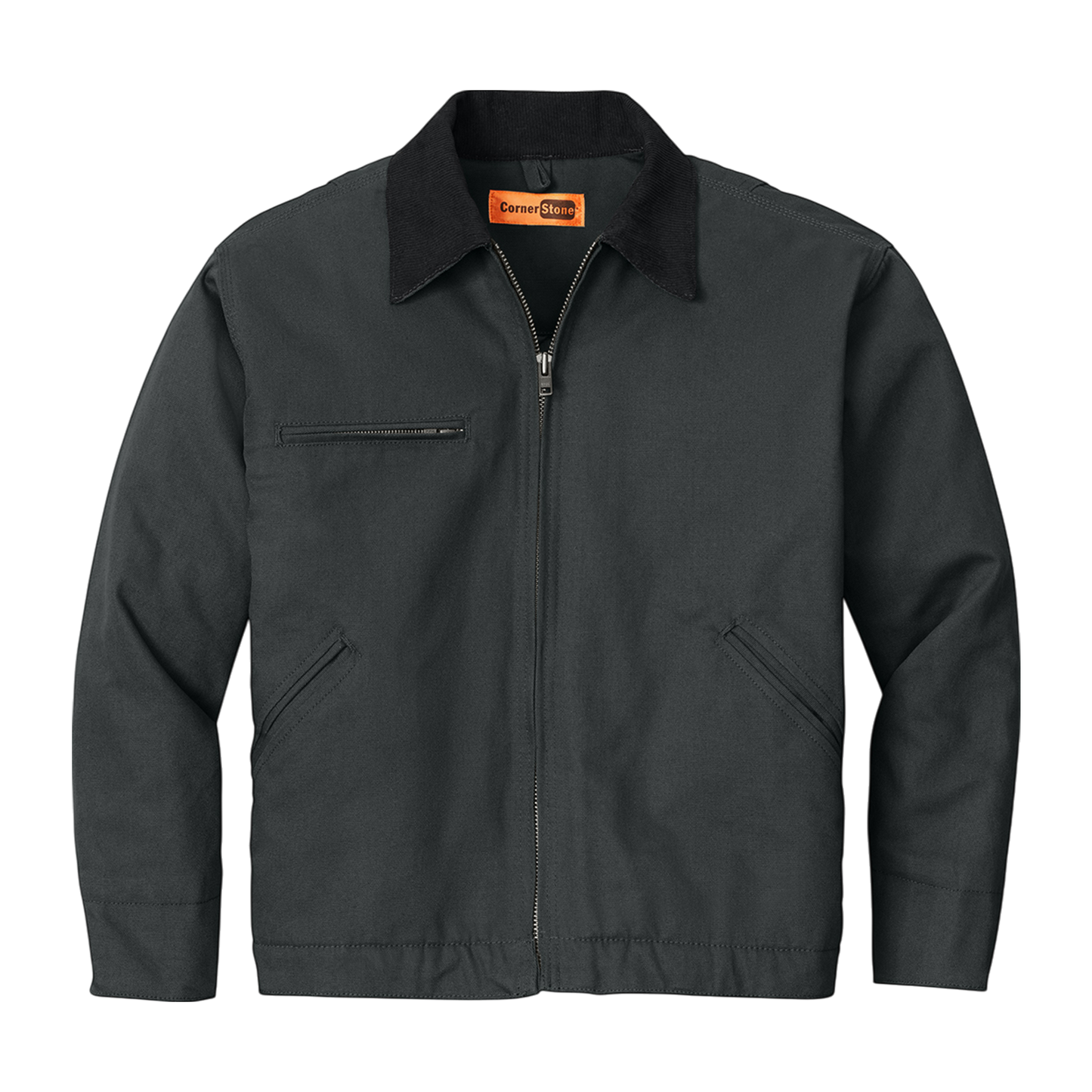 CornerStone® Unisex Duck Cloth Work Jacket (Embroidery)