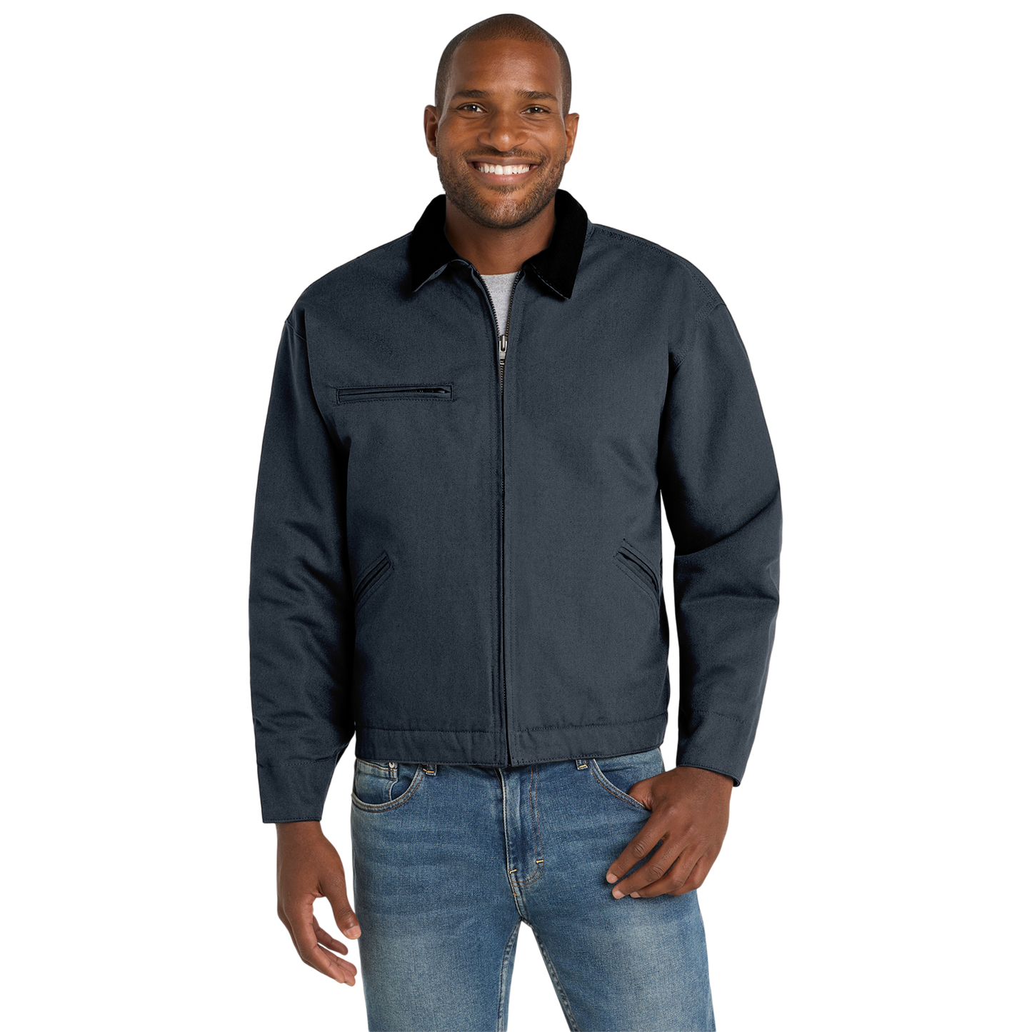 CornerStone® Unisex Duck Cloth Work Jacket (Embroidery)