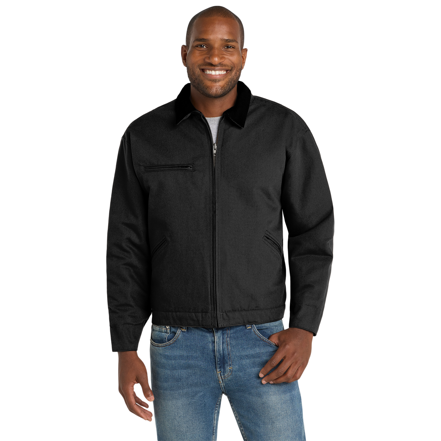 CornerStone® Unisex Duck Cloth Work Jacket (Embroidery)