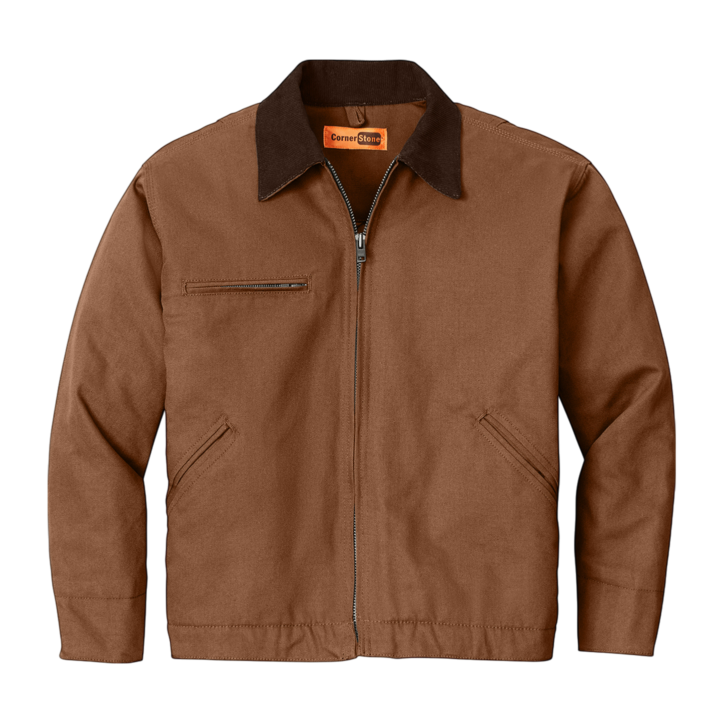 CornerStone® Unisex Duck Cloth Work Jacket (Embroidery)