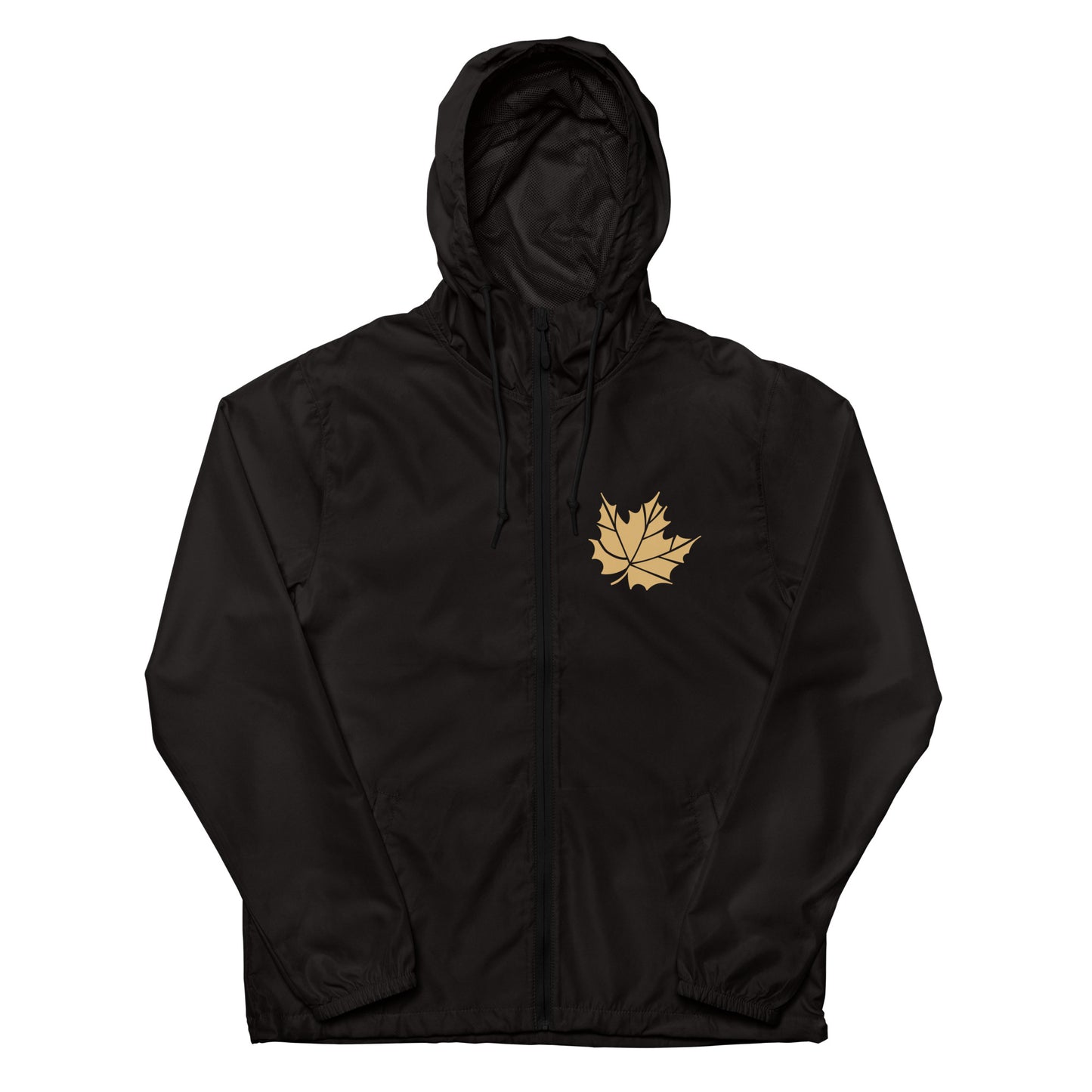 Unisex lightweight zip up windbreaker