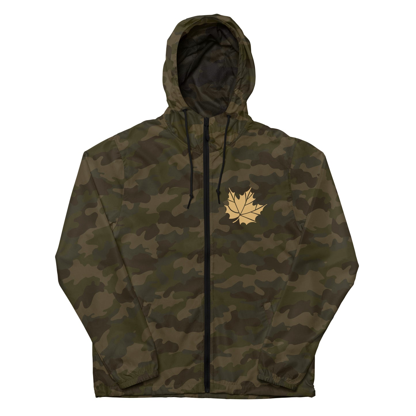 Unisex lightweight zip up windbreaker