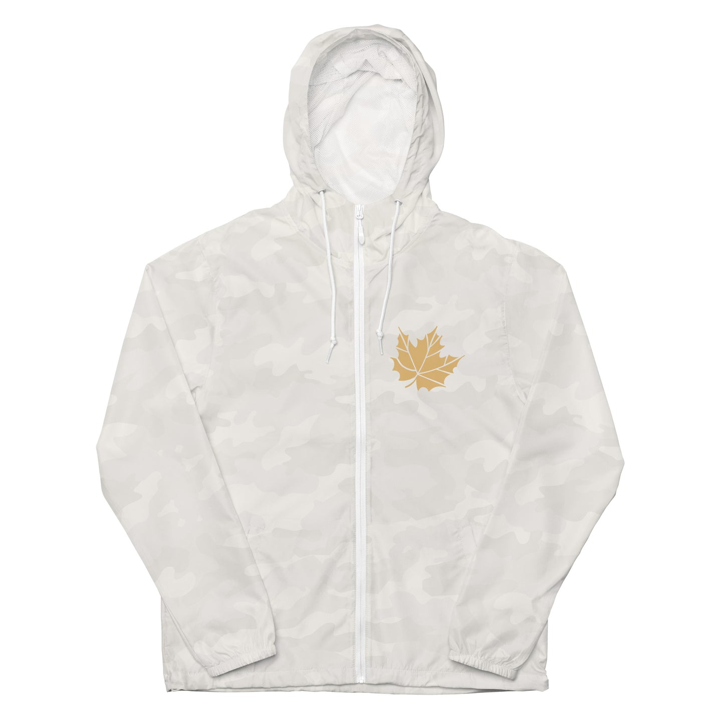 Unisex lightweight zip up windbreaker